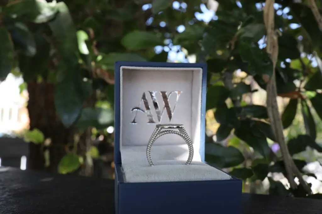 Quiet devotion, etched: monogram and signet engravings.
