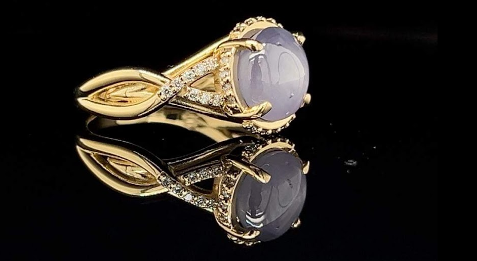 Timeless custom engagement ring design.”
