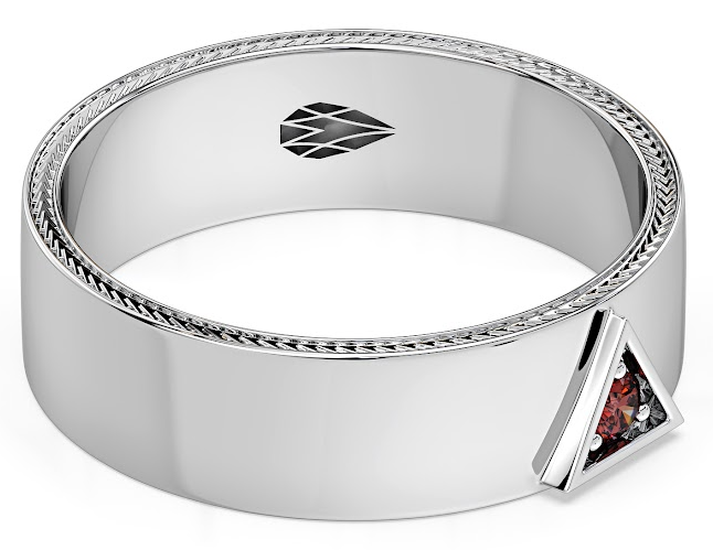 Heirloom renewal with rhodium plating.
