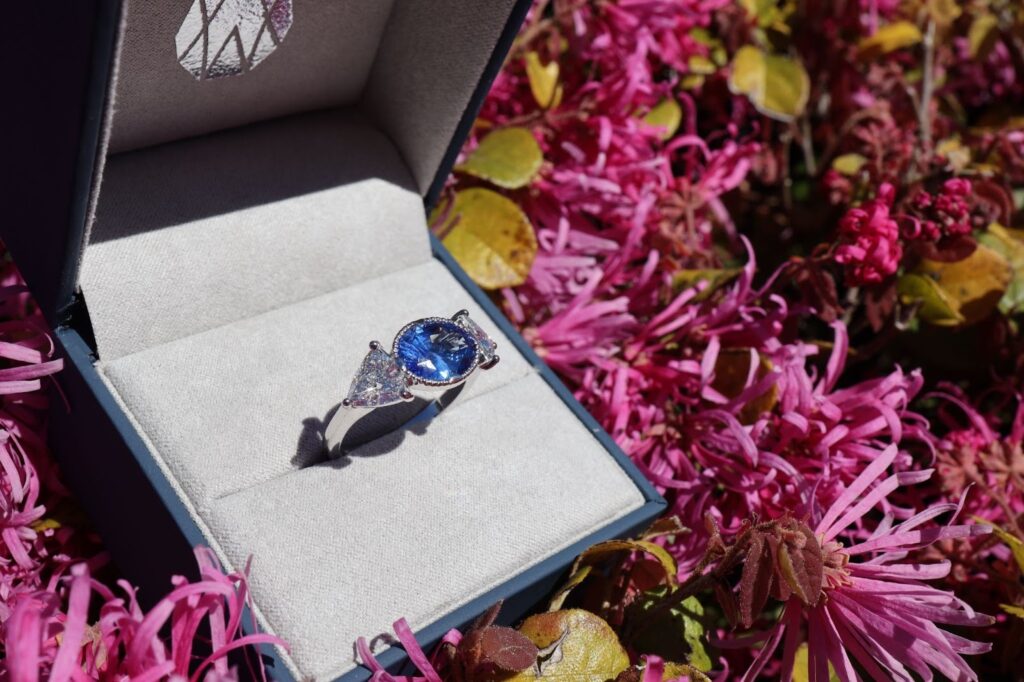 Modern design with unique diamond shapes