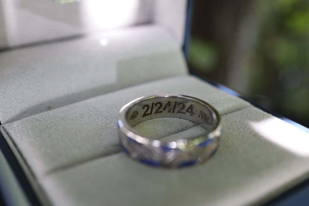 Engrave the date, honor promise