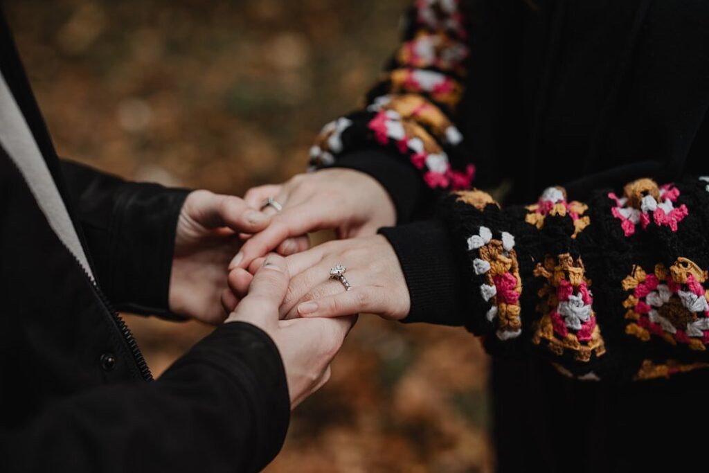 Custom engagement ring, crafted meaningfully.
