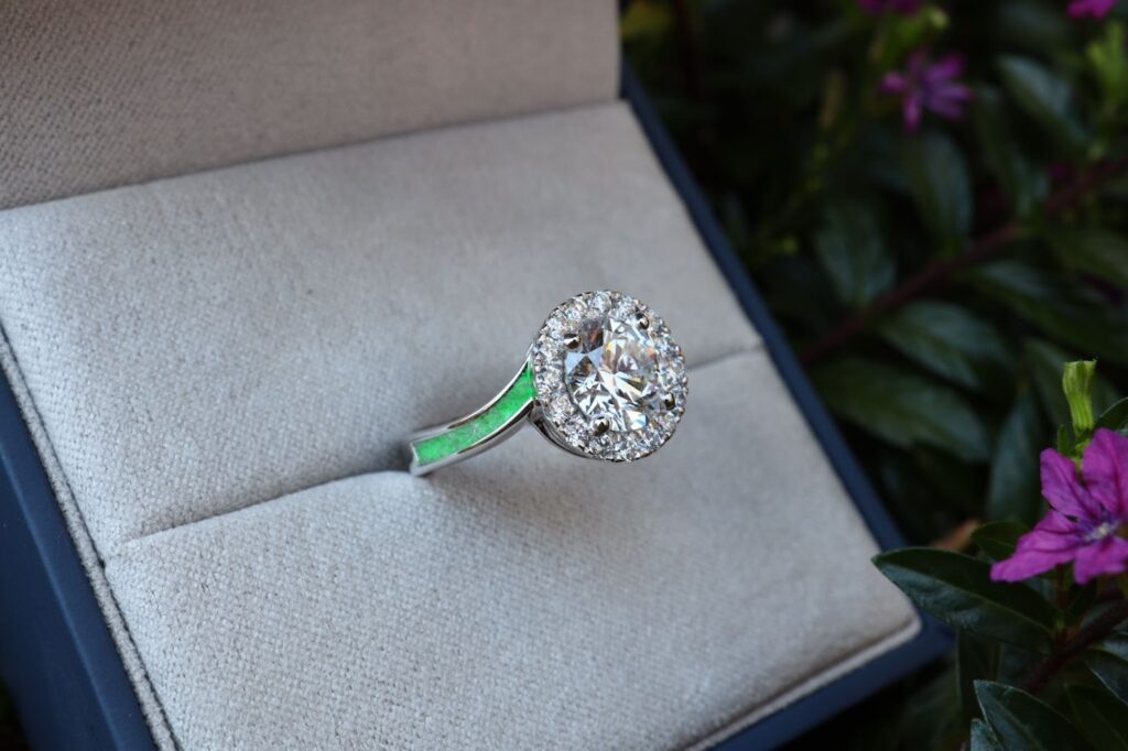 Round Diamond shape influences brilliance.