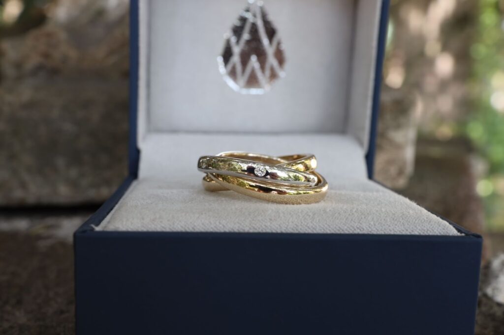 Scrap gold traded thoughtfully, honoring past stories.