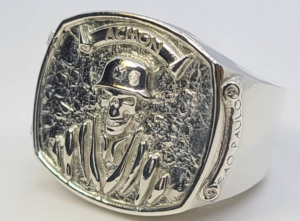 Crafted for legacy: monogram and signet engravings.