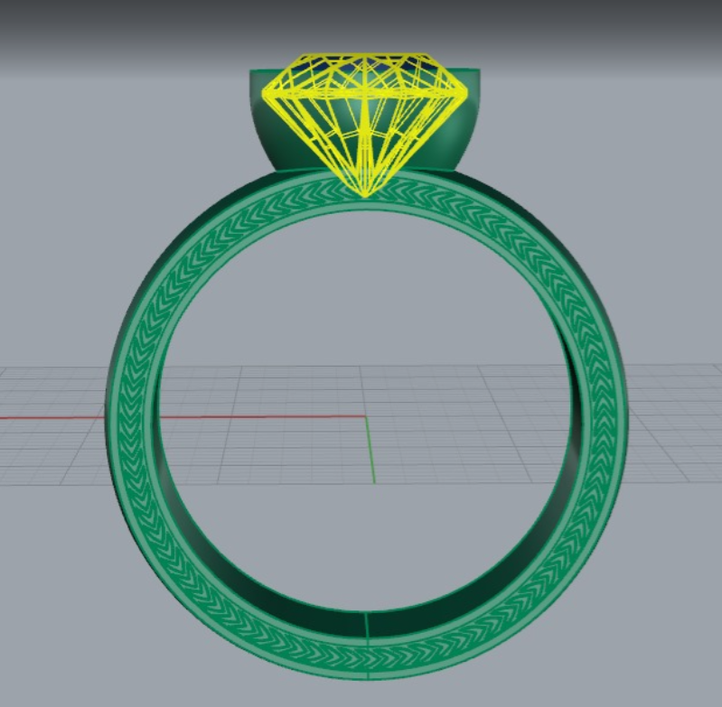 CAD to heirloom, custom jewelry crafted.