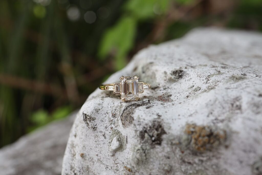 Refined eternity band for devotion.