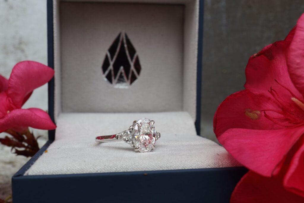 GIA-certified diamonds with assured integrity.