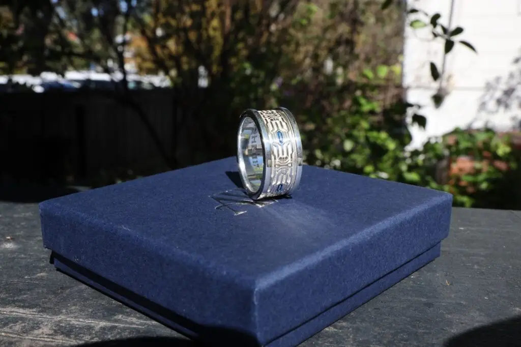 Engraving depth designed for lifelong wear