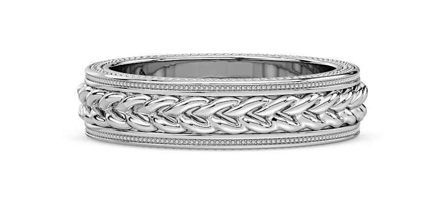 Everyday devotion, a custom engagement ring.