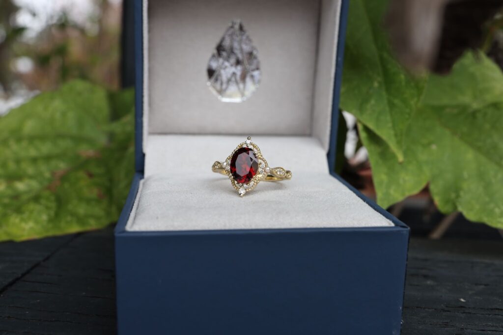 A new promise, set with heirloom stones.