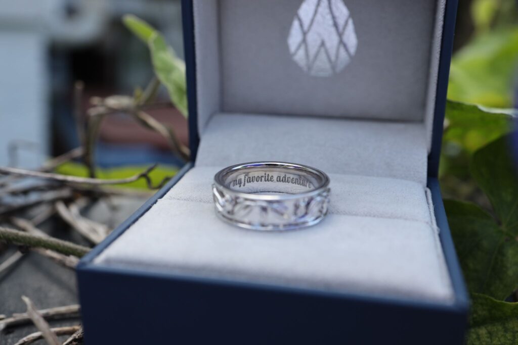 Engrave matching pieces for lasting meaning.