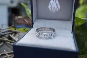 Engrave matching pieces for lasting meaning.