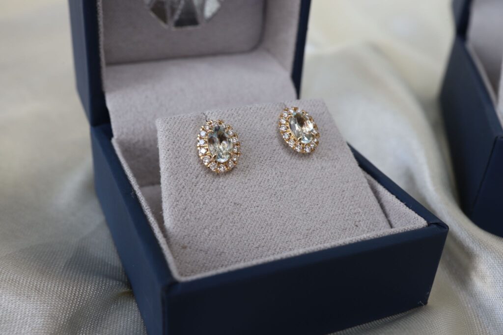 Custom earrings, refined and steady.